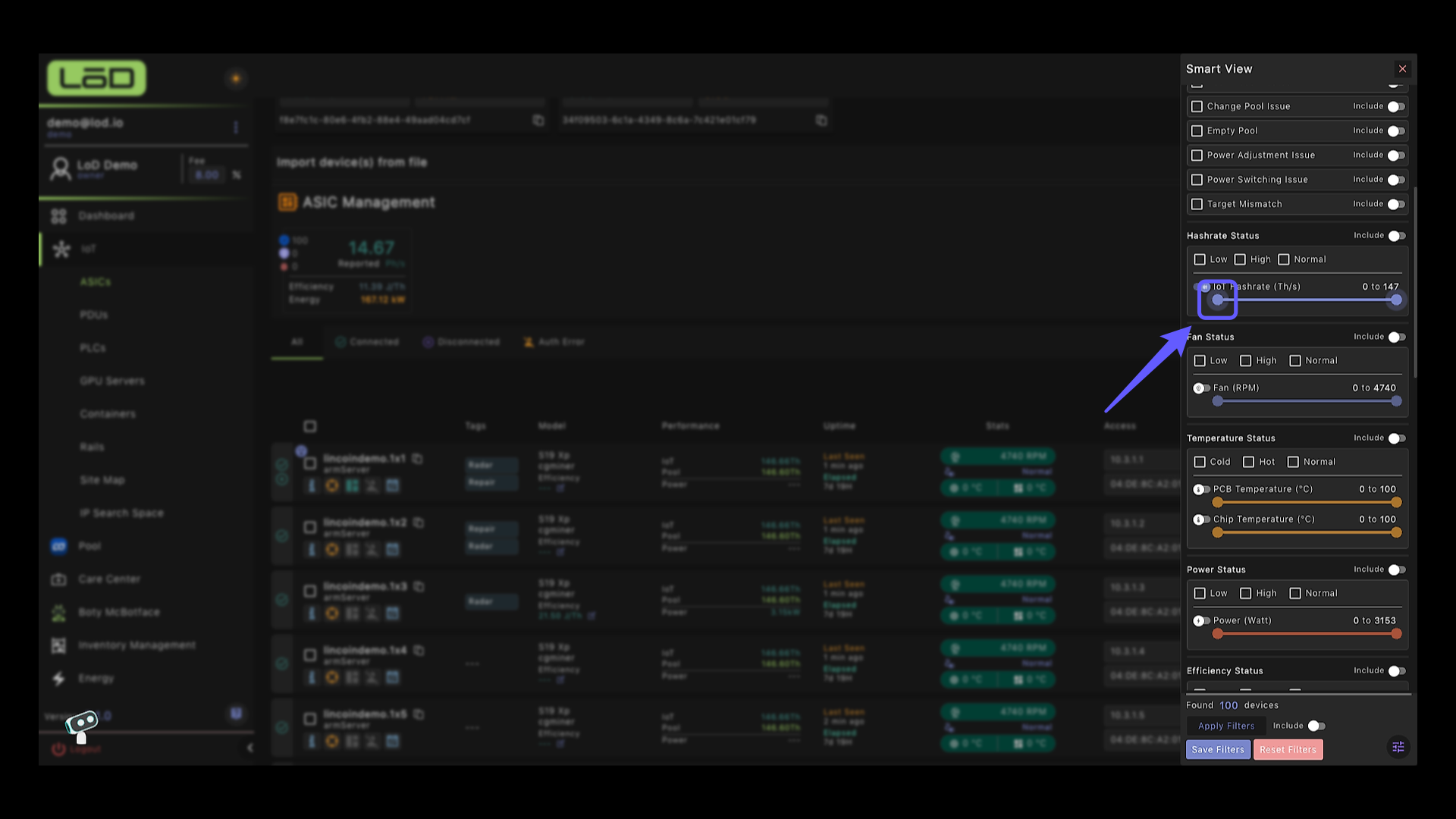 Hashrate Criteria