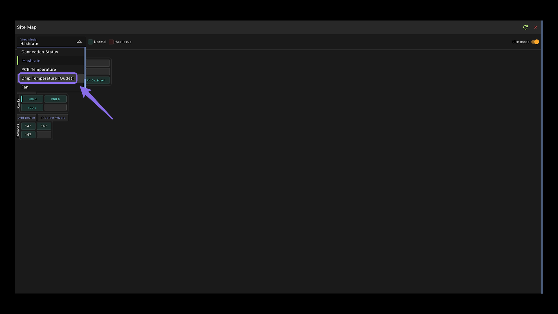 Sitemap View Modes